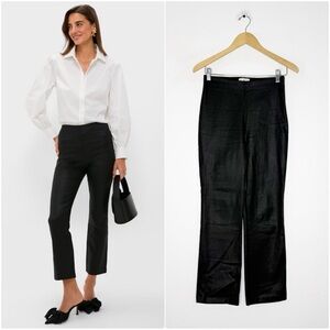 Tuckernuck Ashford Coated Side Zip Pants Black Size Small
